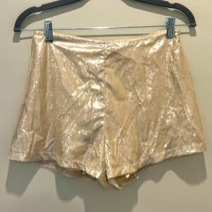 UO unicorn eyelash disco shorts